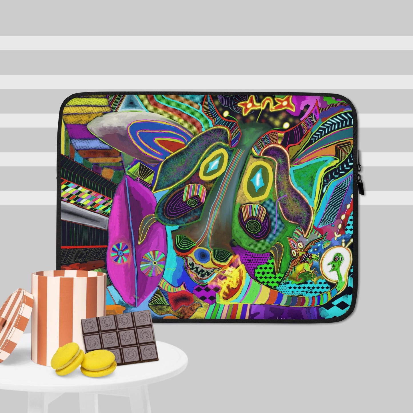 Laptop Sleeve - Original art work by Wayne - Golden Designs