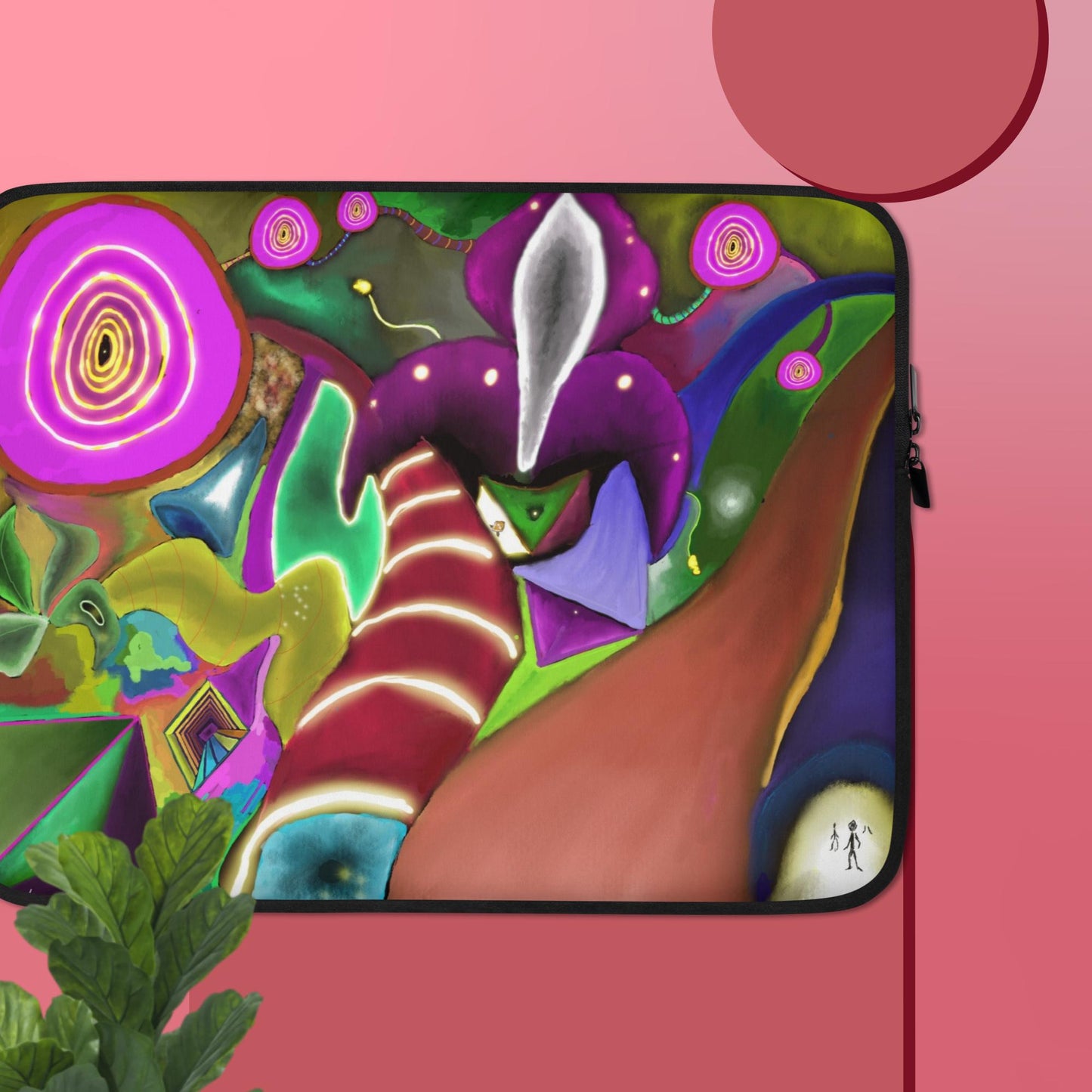 Laptop Sleeve - Original art by Wayne - Golden Designs