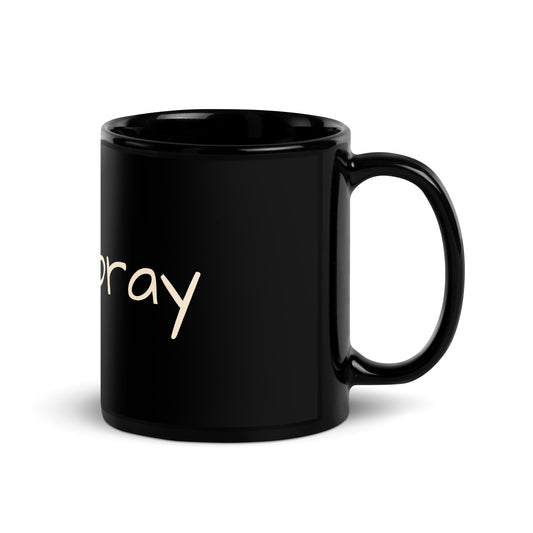 Black Glossy Mug